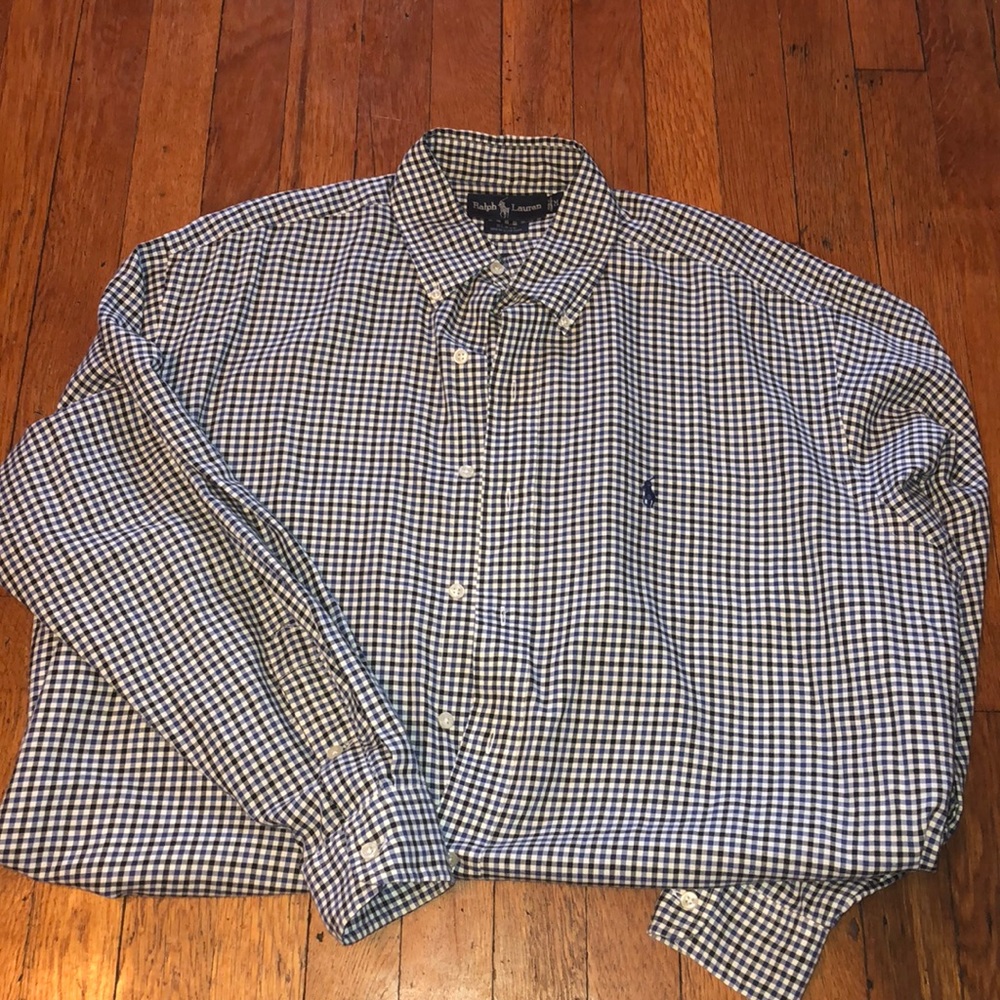 Men’s Ralph Lauren Polo Buttom Dress Up Shirt